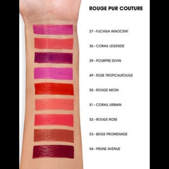 39 Pourpre Divin YSL Rouge Pur Couture Lipstick - Picture 8 of 11